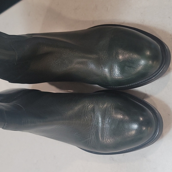 Paola Ferri by Alba Moda Green Knee Boots women size 36 - Picture 3 of 5